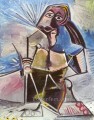 Hombre sentado 1971 Pablo Picasso